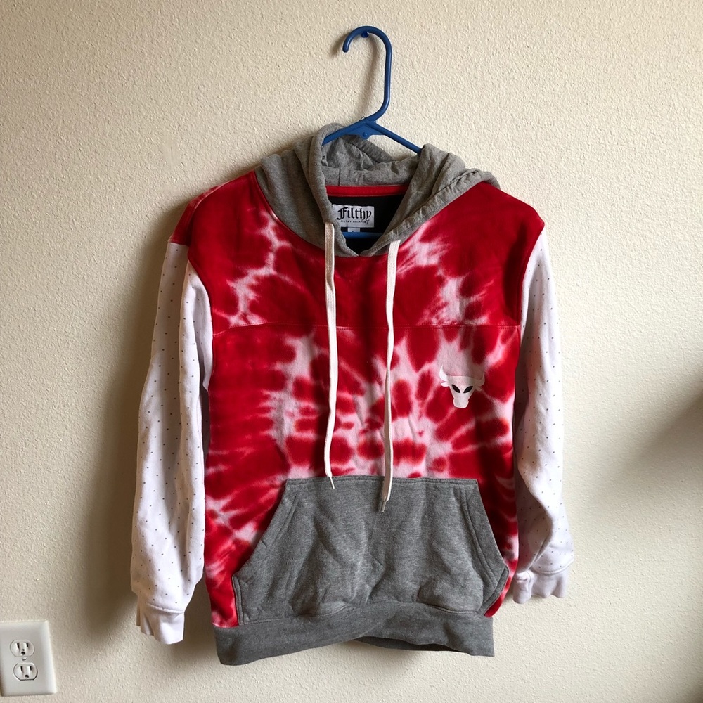 Chicago Bulls Tie Dye Hoodie